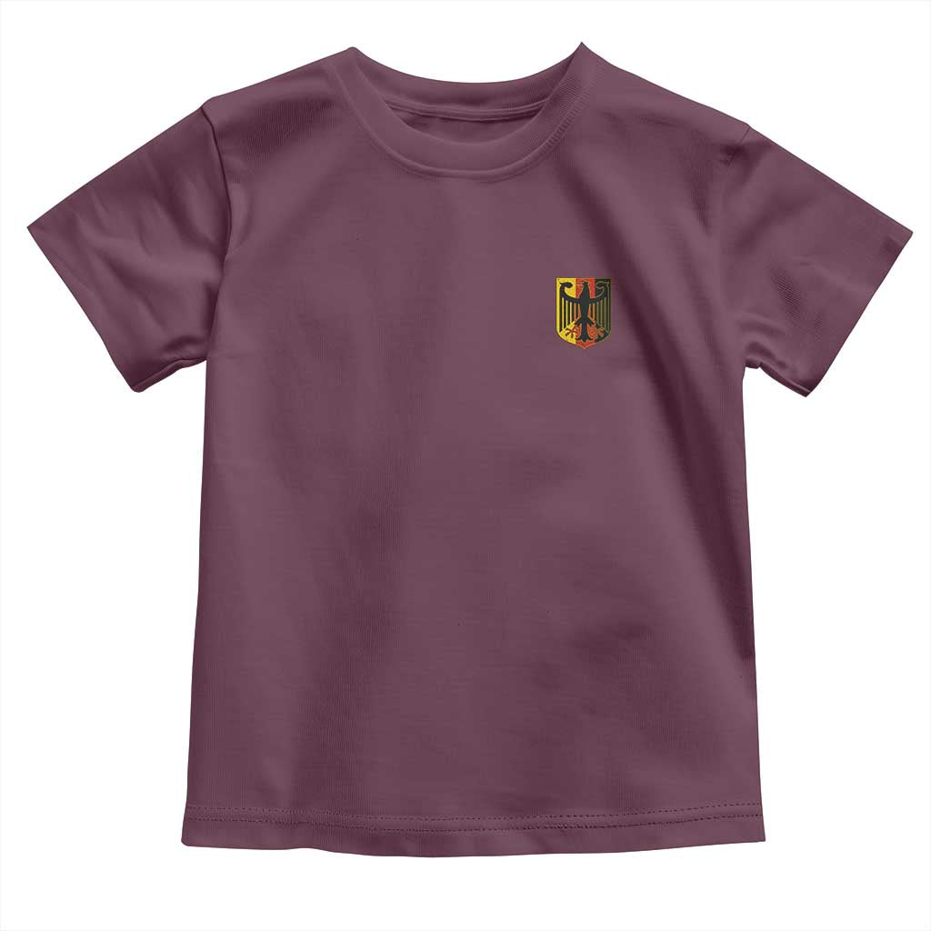 Deutschland German Pride Bundesadler Coat of Arms Crest Toddler T Shirt