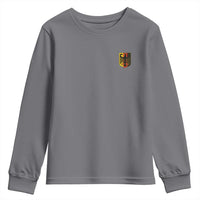 Deutschland German Pride Bundesadler Coat of Arms Crest Youth Sweatshirt