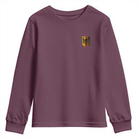 Deutschland German Pride Bundesadler Coat of Arms Crest Youth Sweatshirt