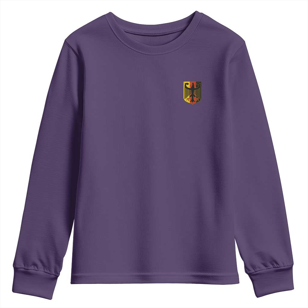 Deutschland German Pride Bundesadler Coat of Arms Crest Youth Sweatshirt