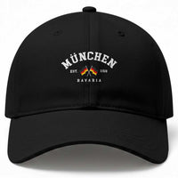 Munich City Bavaria Germany Est 1158 Baseball Cap Vintage German Flag