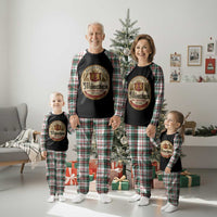 Oktoberfest Munchen Seit 1810 Plaid Pajama Set Deutschland German Beer Label Bavarian Lion Shield