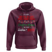 Christmas Criminal Podcast Lover Hoodie It's Either Serial Killer Documentaries Or Christmas Movie - Wonder Print Shop