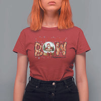 Every Knee Shall Bow T Shirt For Women Santa Christmas Nativity Scene Bible Verse - Wonder Print Shop