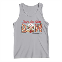 Every Knee Shall Bow Tank Top Santa Christmas Nativity Scene Bible Verse - Wonder Print Shop