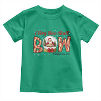 Every Knee Shall Bow Toddler T Shirt Santa Christmas Nativity Scene Bible Verse - Wonder Print Shop