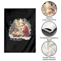 Christian Christmas Garden Flag Jesus I Am The Reason Santa I Am The Season - Wonder Print Shop