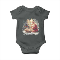 Christian Christmas Baby Onesie Jesus I Am The Reason Santa I Am The Season - Wonder Print Shop
