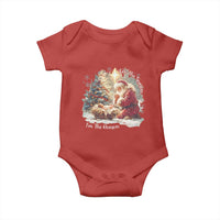 Christian Christmas Baby Onesie Jesus I Am The Reason Santa I Am The Season - Wonder Print Shop