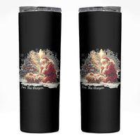 Christian Christmas Skinny Tumbler Jesus I Am The Reason Santa I Am The Season - Wonder Print Shop