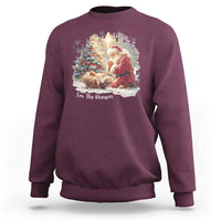 Christian Christmas Sweatshirt Jesus I Am The Reason Santa I Am The Season - Wonder Print Shop