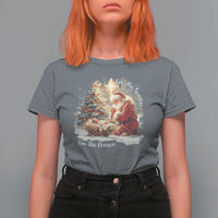 Christian Christmas T Shirt For Women Jesus I Am The Reason Santa I Am The Season - Wonder Print Shop