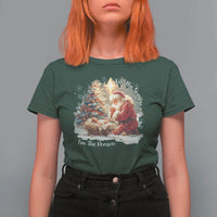Christian Christmas T Shirt For Women Jesus I Am The Reason Santa I Am The Season - Wonder Print Shop