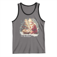 Christian Christmas Tank Top Jesus I Am The Reason Santa I Am The Season - Wonder Print Shop
