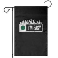 Funny Snowboard Ski Garden Flag I'm Easy Mountain Sign Retro Vintage - Wonder Print Shop