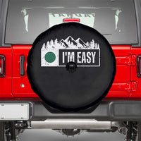 Funny Snowboard Ski Spare Tire Cover I'm Easy Mountain Sign Retro Vintage - Wonder Print Shop