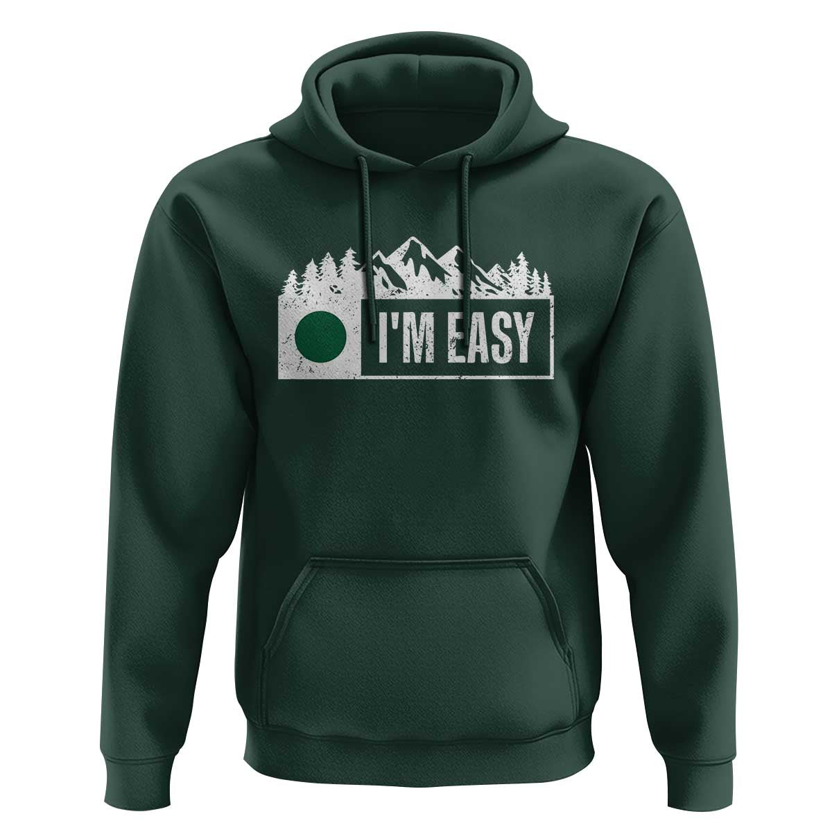 Funny Snowboard Ski Hoodie I'm Easy Mountain Sign Retro Vintage - Wonder Print Shop