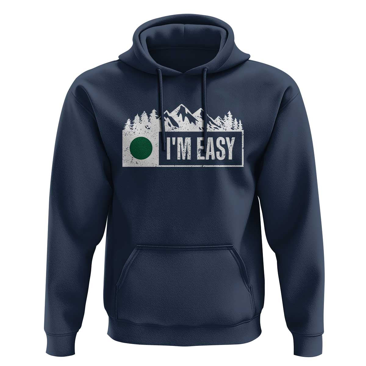 Funny Snowboard Ski Hoodie I'm Easy Mountain Sign Retro Vintage - Wonder Print Shop