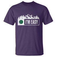 Funny Snowboard Ski T Shirt I'm Easy Mountain Sign Retro Vintage - Wonder Print Shop
