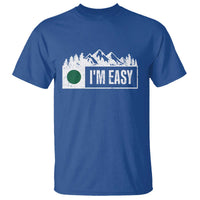 Funny Snowboard Ski T Shirt I'm Easy Mountain Sign Retro Vintage - Wonder Print Shop