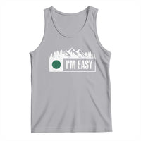 Funny Snowboard Ski Tank Top I'm Easy Mountain Sign Retro Vintage - Wonder Print Shop