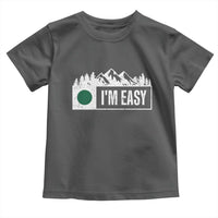 Funny Snowboard Ski Toddler T Shirt I'm Easy Mountain Sign Retro Vintage - Wonder Print Shop