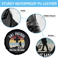 Ski Patrol You Fall We Haul Spare Tire Cover Funny Skiing Skier Winter Sport - Wonder Print Shop