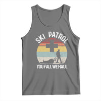 Ski Patrol You Fall We Haul Tank Top Funny Skiing Skier Winter Sport - Wonder Print Shop