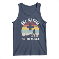 Ski Patrol You Fall We Haul Tank Top Funny Skiing Skier Winter Sport - Wonder Print Shop