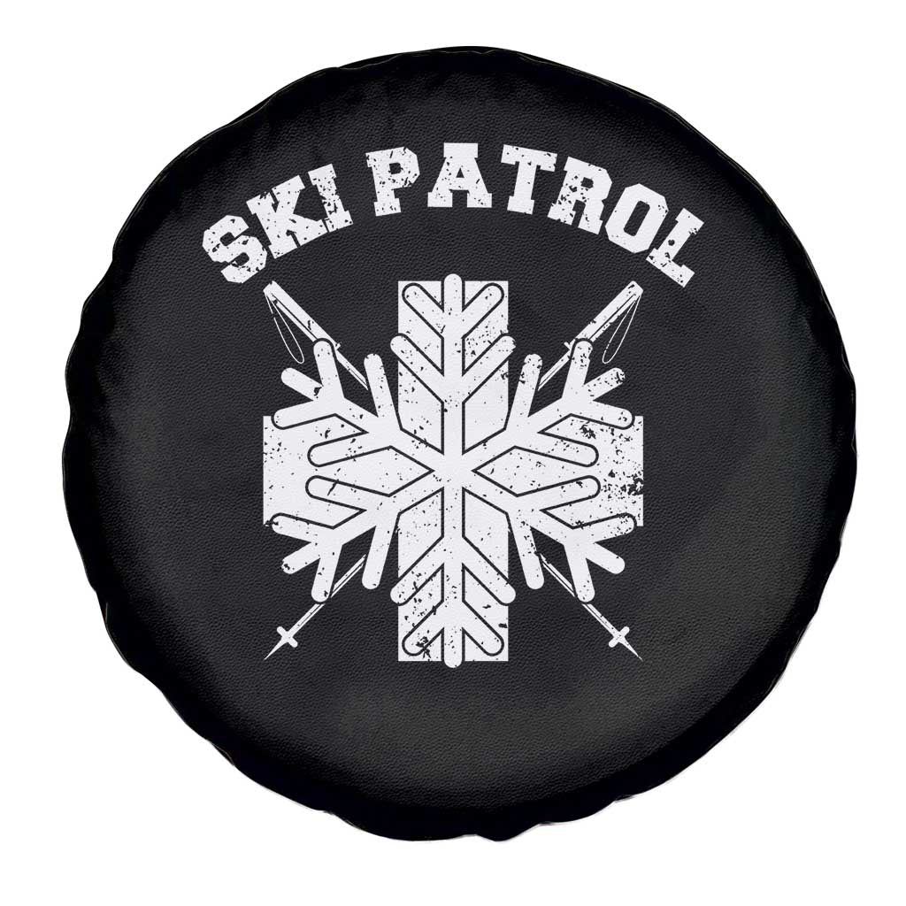 Ski Patrol Spare Tire Cover Mountain Rescue Winter Slopes Skiing Snowboarding - Wonder Print Shop