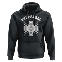 Ski Patrol Hoodie Mountain Rescue Winter Slopes Skiing Snowboarding - Wonder Print Shop