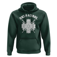 Ski Patrol Hoodie Mountain Rescue Winter Slopes Skiing Snowboarding - Wonder Print Shop