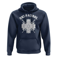 Ski Patrol Hoodie Mountain Rescue Winter Slopes Skiing Snowboarding - Wonder Print Shop