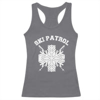 Ski Patrol Racerback Tank Top Mountain Rescue Winter Slopes Skiing Snowboarding - Wonder Print Shop