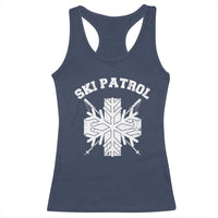 Ski Patrol Racerback Tank Top Mountain Rescue Winter Slopes Skiing Snowboarding - Wonder Print Shop