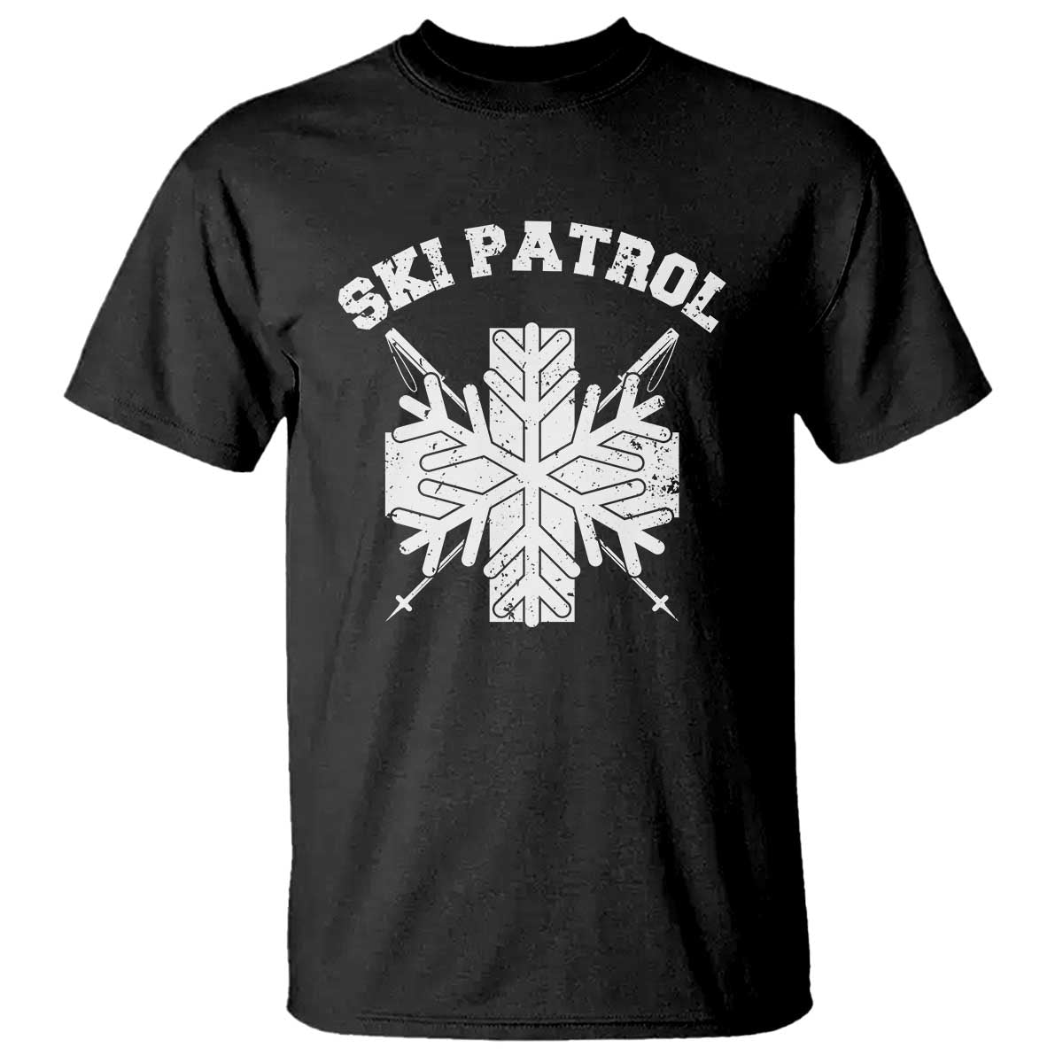 Ski Patrol T Shirt Mountain Rescue Winter Slopes Skiing Snowboarding - Wonder Print Shop