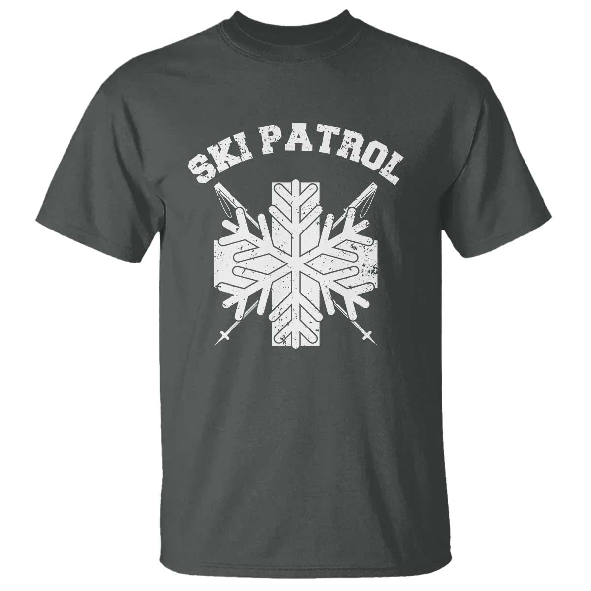 Ski Patrol T Shirt Mountain Rescue Winter Slopes Skiing Snowboarding - Wonder Print Shop