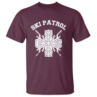 Ski Patrol T Shirt Mountain Rescue Winter Slopes Skiing Snowboarding - Wonder Print Shop