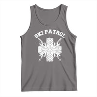 Ski Patrol Tank Top Mountain Rescue Winter Slopes Skiing Snowboarding - Wonder Print Shop