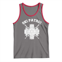 Ski Patrol Tank Top Mountain Rescue Winter Slopes Skiing Snowboarding - Wonder Print Shop