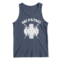 Ski Patrol Tank Top Mountain Rescue Winter Slopes Skiing Snowboarding - Wonder Print Shop