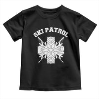 Ski Patrol Toddler T Shirt Mountain Rescue Winter Slopes Skiing Snowboarding - Wonder Print Shop