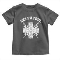 Ski Patrol Toddler T Shirt Mountain Rescue Winter Slopes Skiing Snowboarding - Wonder Print Shop