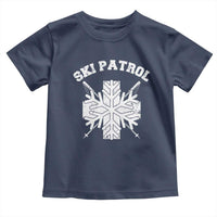 Ski Patrol Toddler T Shirt Mountain Rescue Winter Slopes Skiing Snowboarding - Wonder Print Shop