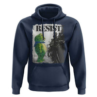 Frog Resist Hoodie Portland Frog Activist Protest City Art - Wonder Print Shop