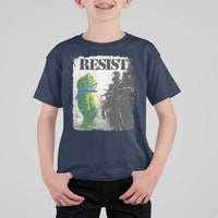 Frog Resist T Shirt For Kid Portland Frog Activist Protest City Art - Wonder Print Shop