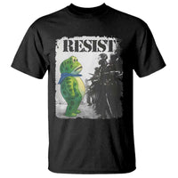 Frog Resist T Shirt Portland Frog Activist Protest City Art - Wonder Print Shop