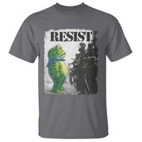 Frog Resist T Shirt Portland Frog Activist Protest City Art - Wonder Print Shop