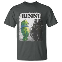 Frog Resist T Shirt Portland Frog Activist Protest City Art - Wonder Print Shop