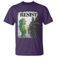 Frog Resist T Shirt Portland Frog Activist Protest City Art - Wonder Print Shop